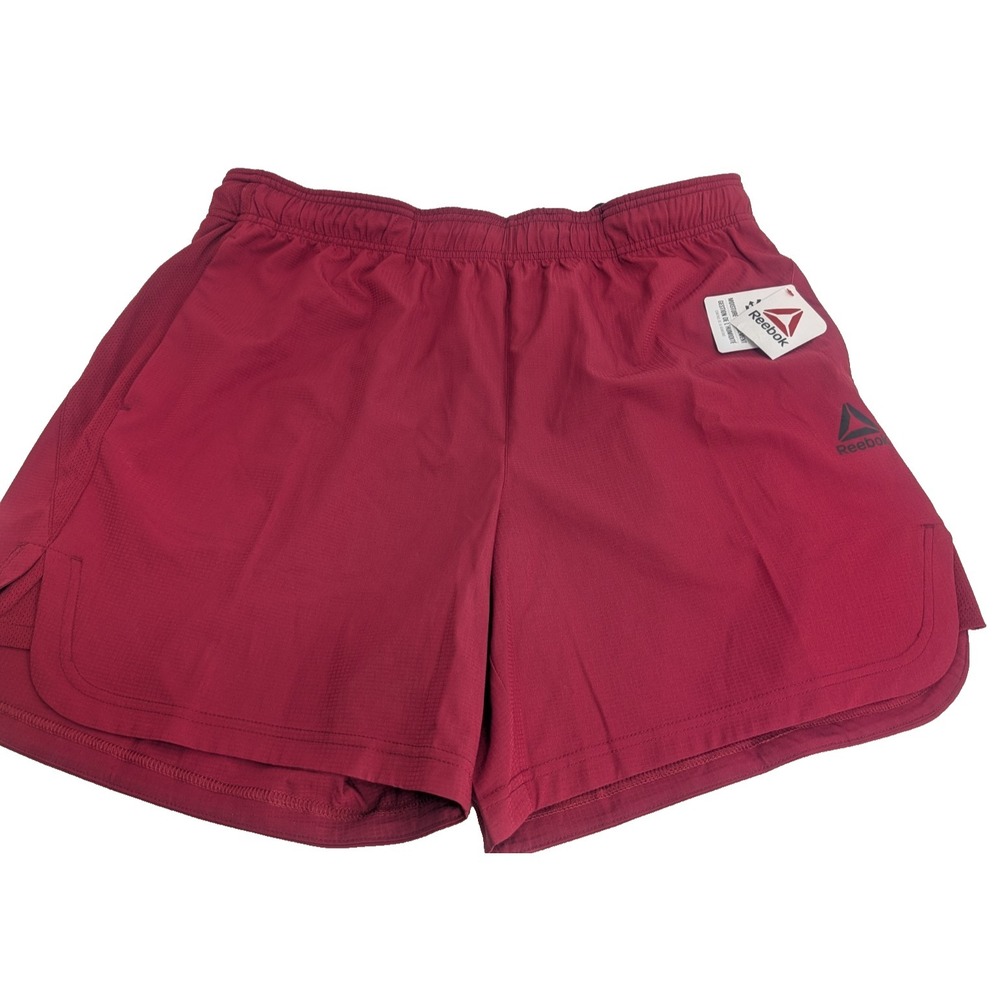 Reebok Men's Pace Breaker Woven Shorts: Size XL in Rhubarb Red